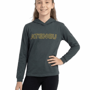 camiseta manga longa cinza ateneu